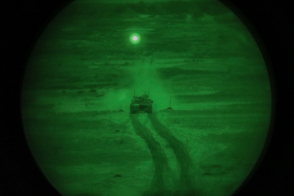 2-70AR Conduct Night Live Fire Gunnery
