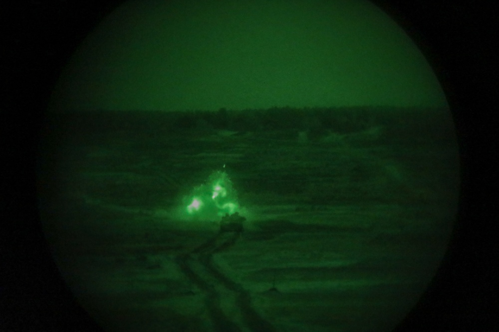 2-70AR Conduct Night Live Fire Gunnery