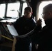 USS Ramage Sailor Makes Announcements