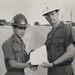 CM3 John Eichstadt Receiving Letter of Commendation in Rota Spain