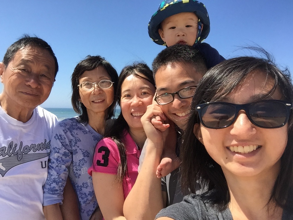 Cmdr. Dennis La and family