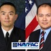 Cmdr. Dennis La and John Michael Eichstadt, leaders at Public Works Department Washington