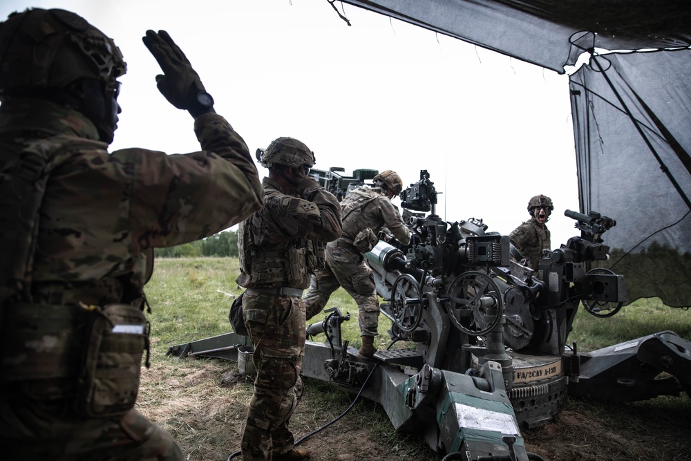 eFP Battle Group Poland Ignites Day 4 of Griffin Shock 23 with Explosive Multinational Maneuvers