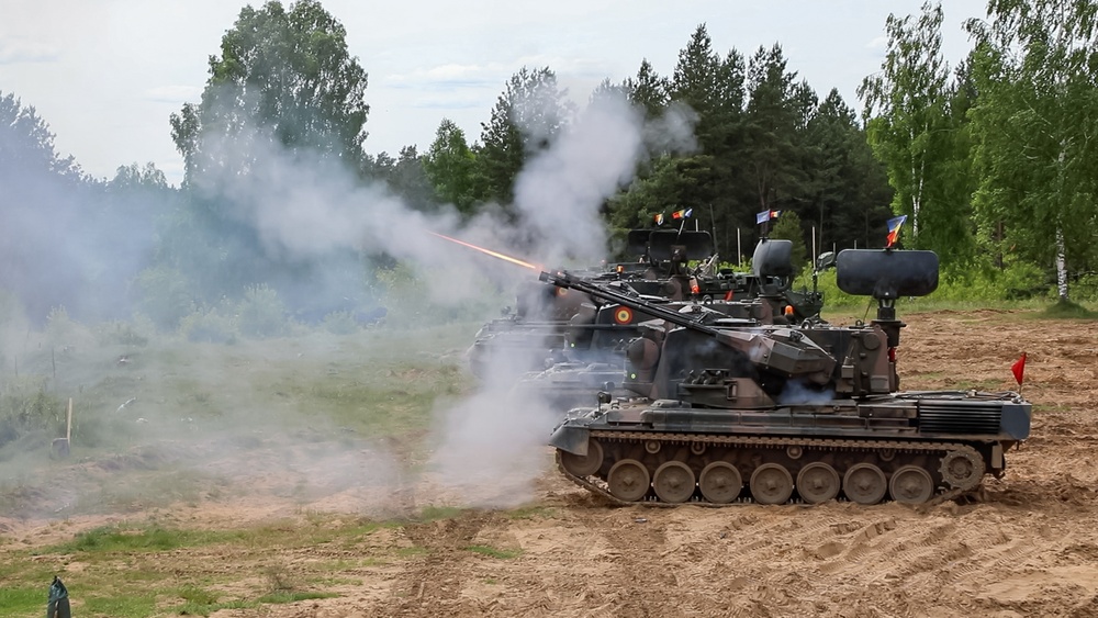 eFP Battle Group Poland Ignites Day 4 of Griffin Shock 23 with Explosive Multinational Maneuvers