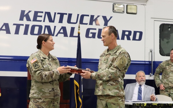 First KYNG Signal Chief Warrant Officer 5 signs off the net