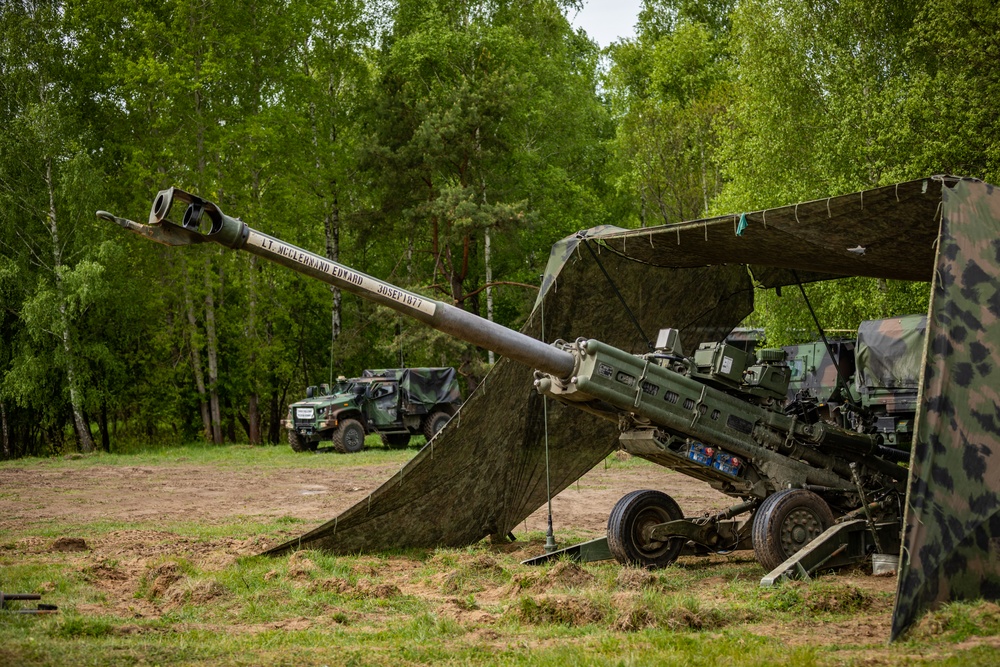 eFP Battle Group Poland Ignites Day 4 of Griffin Shock 23 with Explosive Multinational Maneuvers
