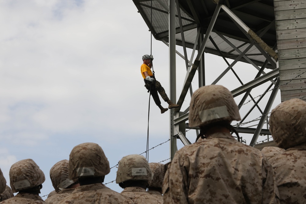 Papa Company Rappel Tower