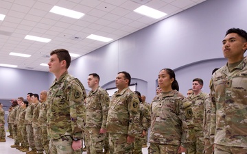 338th Military Intelligence Battalion welcomes new commander and sergeant major