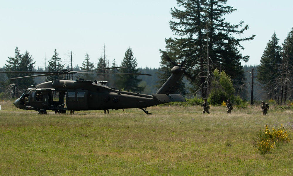 1st SFG(A) Green Berets conduct Fires and MEDEVAC Training