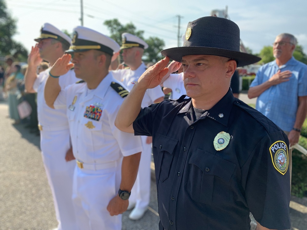 NAS Pensacola Representatives Attend Pensacola Police Department Memorial Service