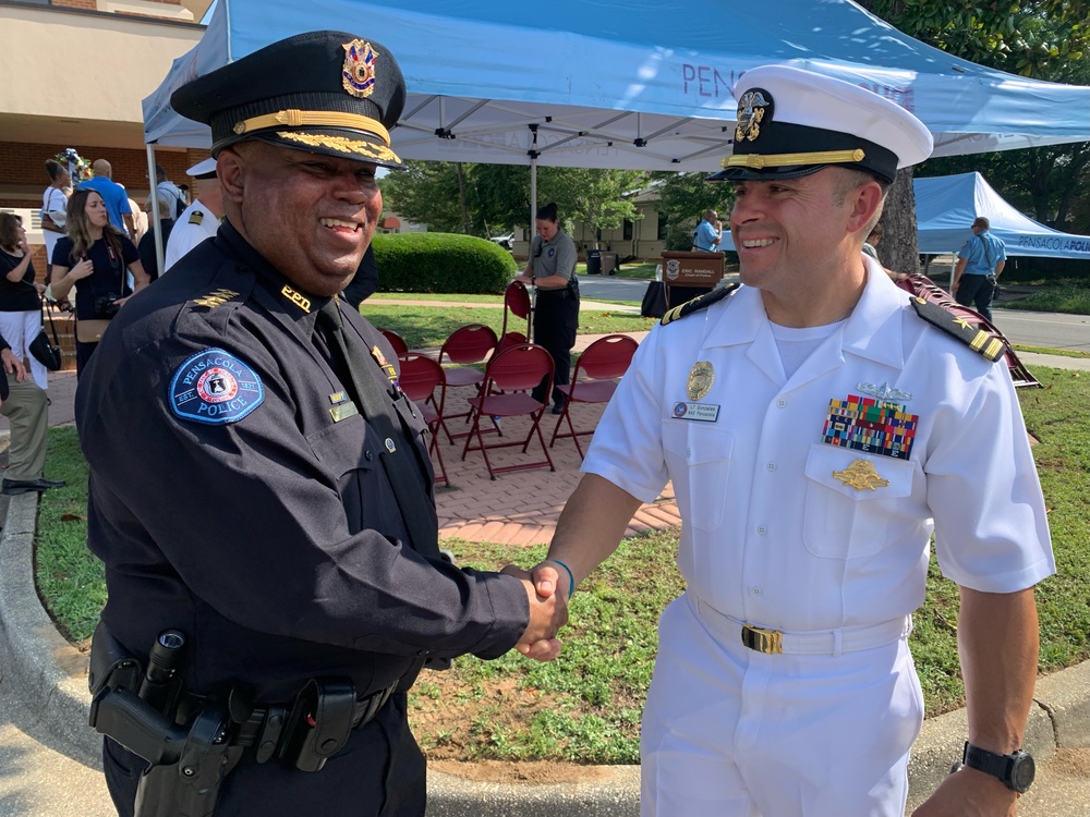 NAS Pensacola Representatives Attend Pensacola Police Department Memorial Service