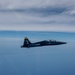 T-38 over the Gulf