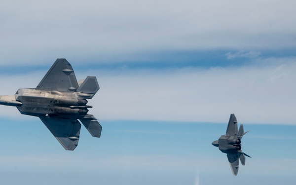 Raptors train with flares