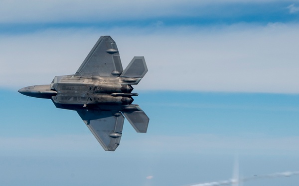 Raptors train with flares