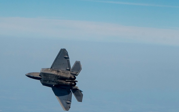 Raptors train with flares