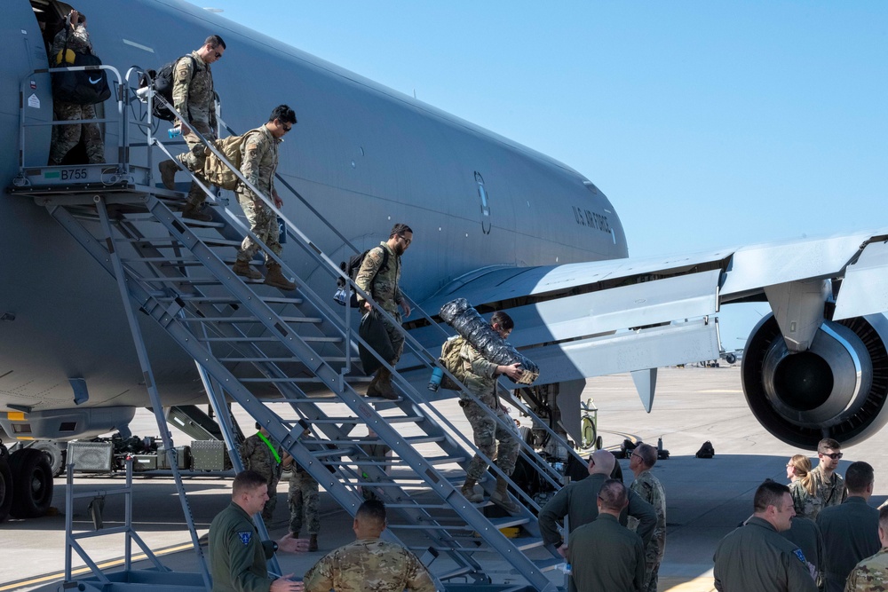 McConnell Airmen Return Home from Deployment