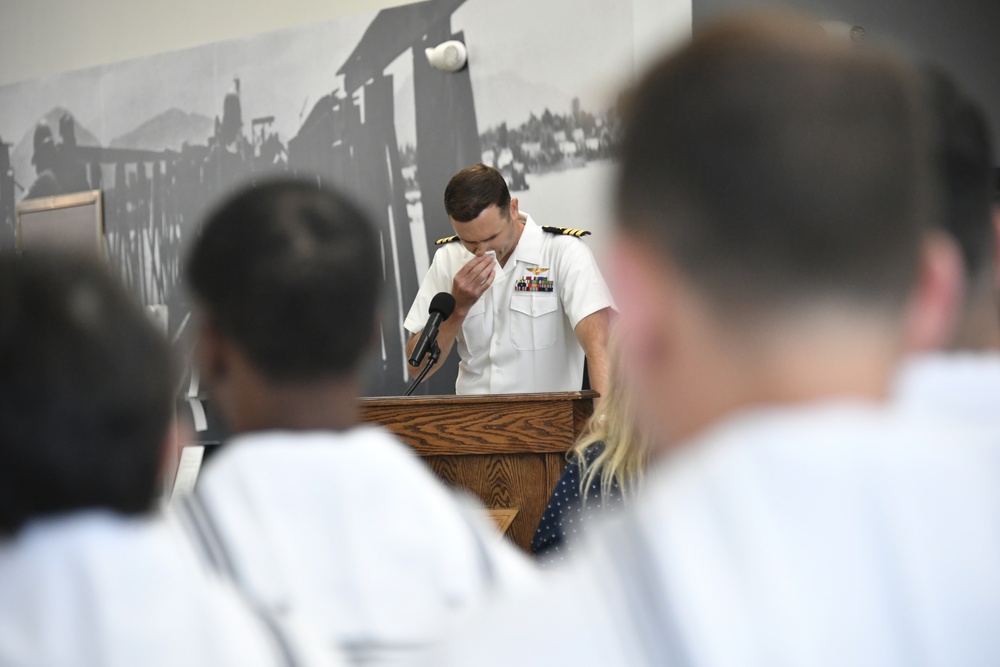 VR-55 Conduct Change of Command Ceremony