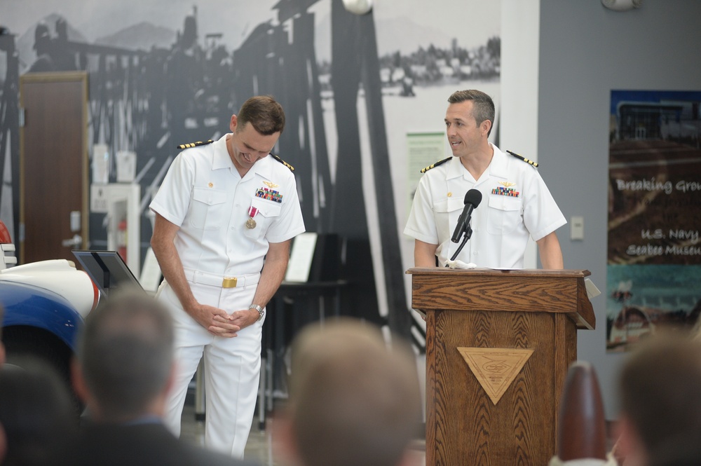 VR-55 Conduct Change of Command Ceremony