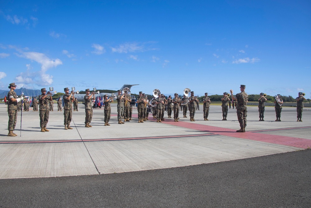 Marine Corps Air Station Kaneohe Bay Change of Command Ceremony