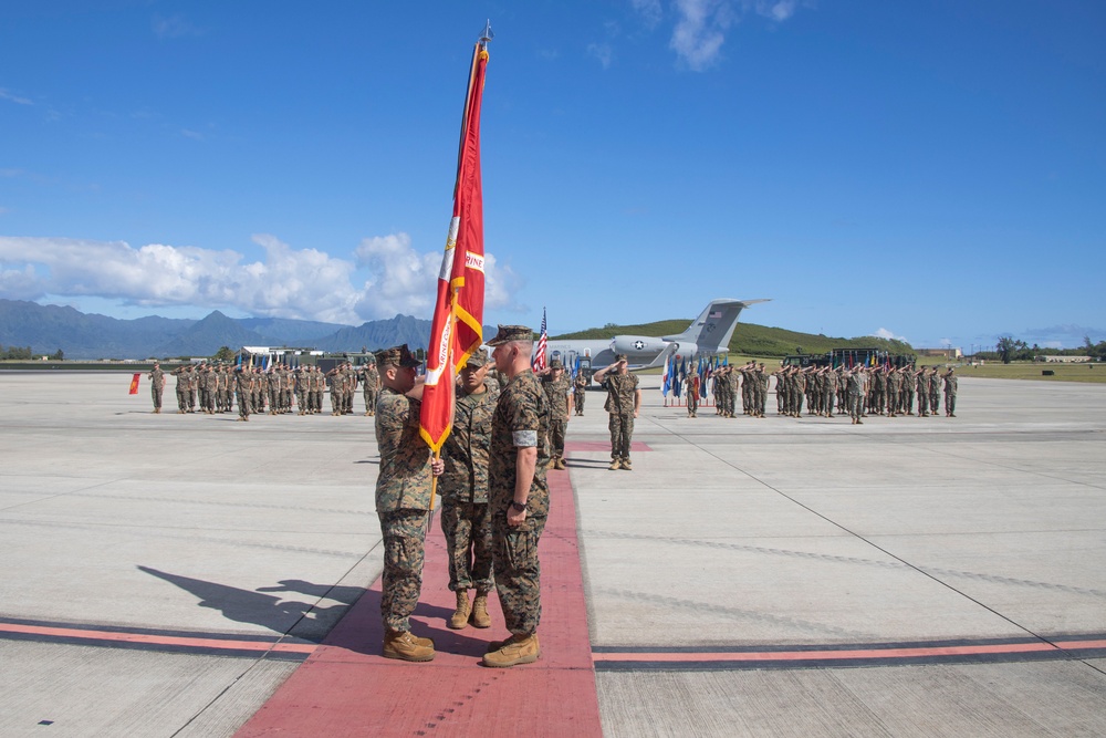 Marine Corps Air Station Kaneohe Bay Change of Command Ceremony