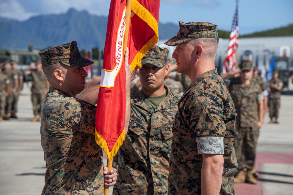 Marine Corps Air Station Kaneohe Bay Change of Command Ceremony