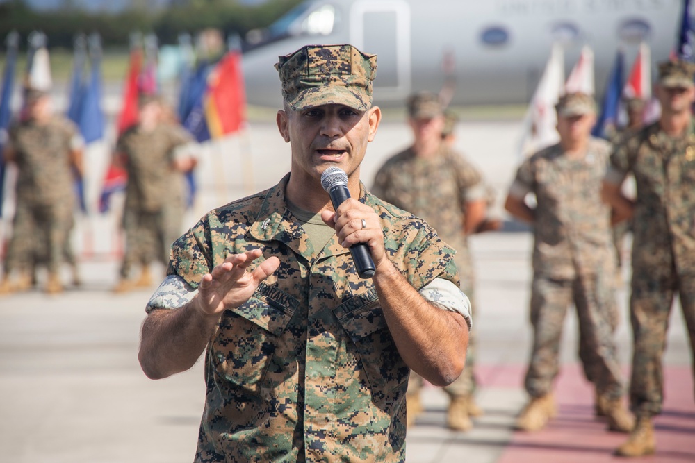 Marine Corps Air Station Kaneohe Bay Change of Command Ceremony