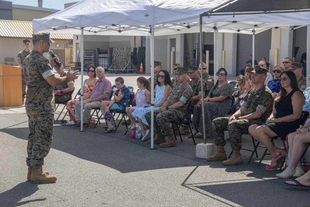 Marine Corps Air Station Kaneohe Bay Change of Command Ceremony