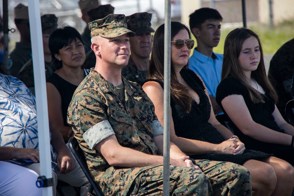 Marine Corps Air Station Kaneohe Bay Change of Command Ceremony