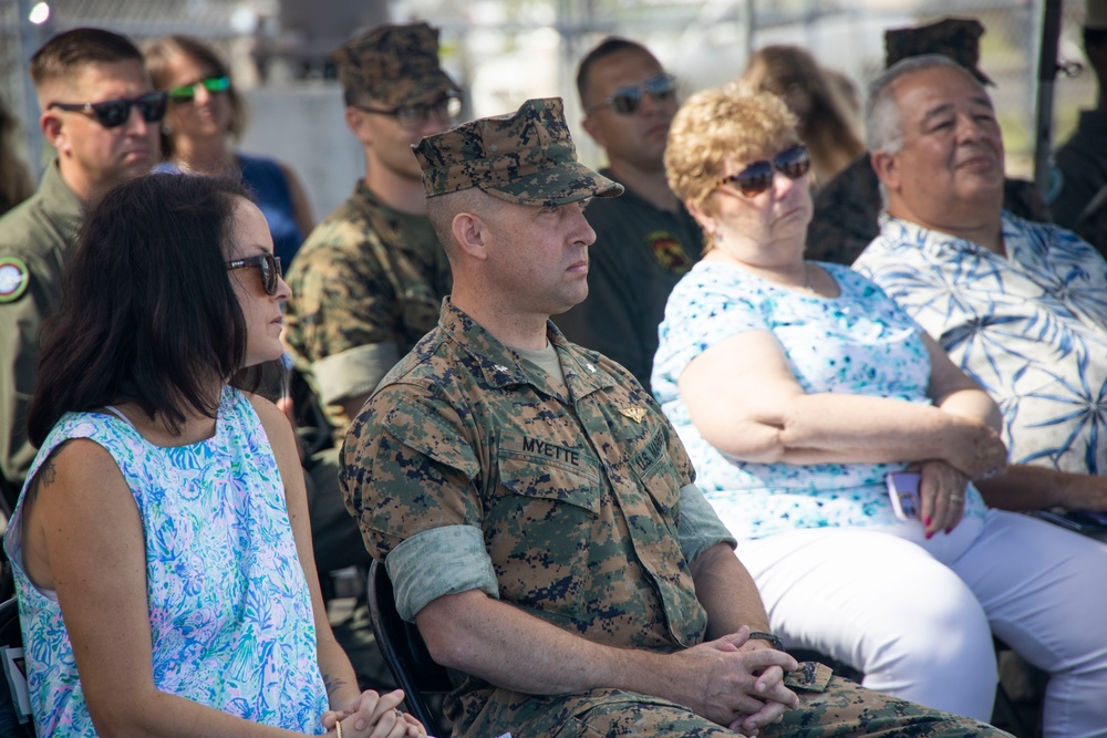 Marine Corps Air Station Kaneohe Bay Change of Command Ceremony