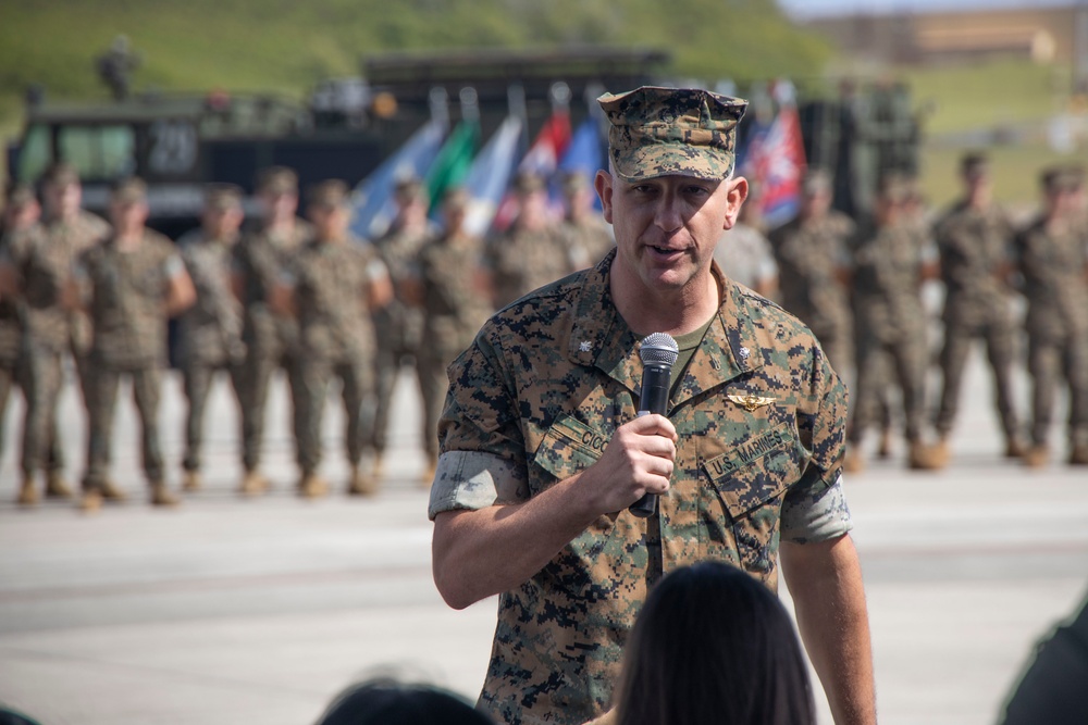 Marine Corps Air Station Kaneohe Bay Change of Command Ceremony