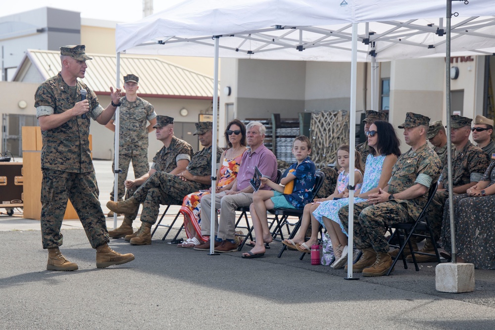 Marine Corps Air Station Kaneohe Bay Change of Command Ceremony