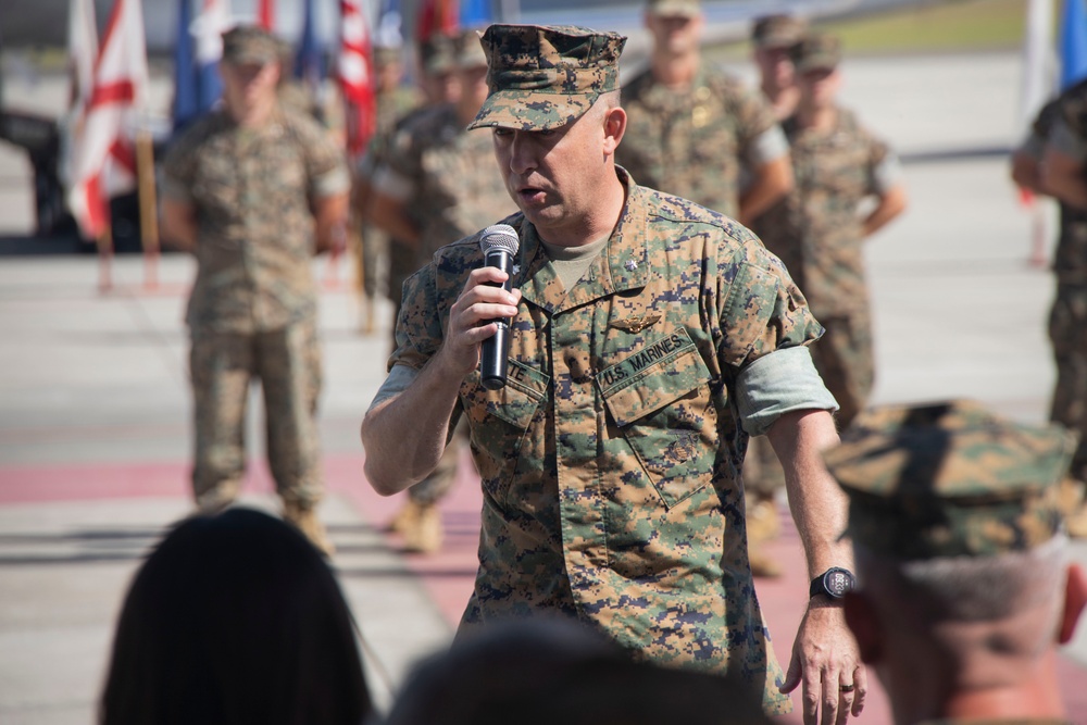 Marine Corps Air Station Kaneohe Bay Change of Command Ceremony