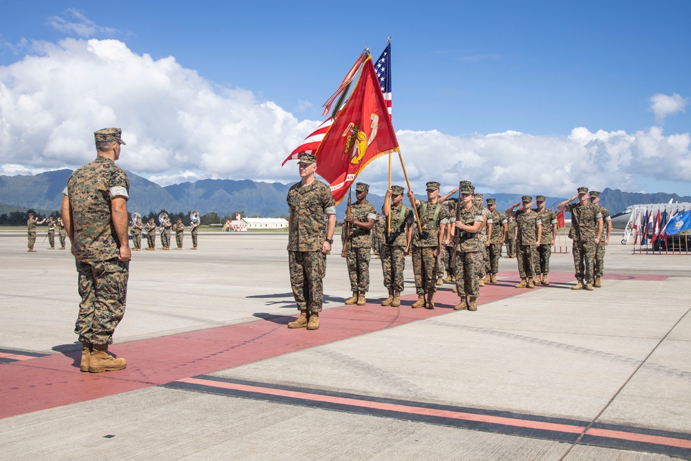 Marine Corps Air Station Kaneohe Bay Change of Command Ceremony