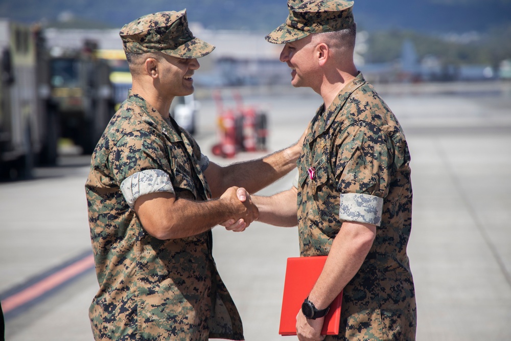 Marine Corps Air Station Kaneohe Bay Change of Command Ceremony