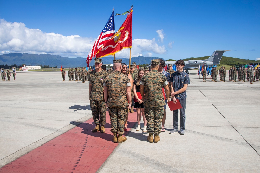 Marine Corps Air Station Kaneohe Bay Change of Command Ceremony