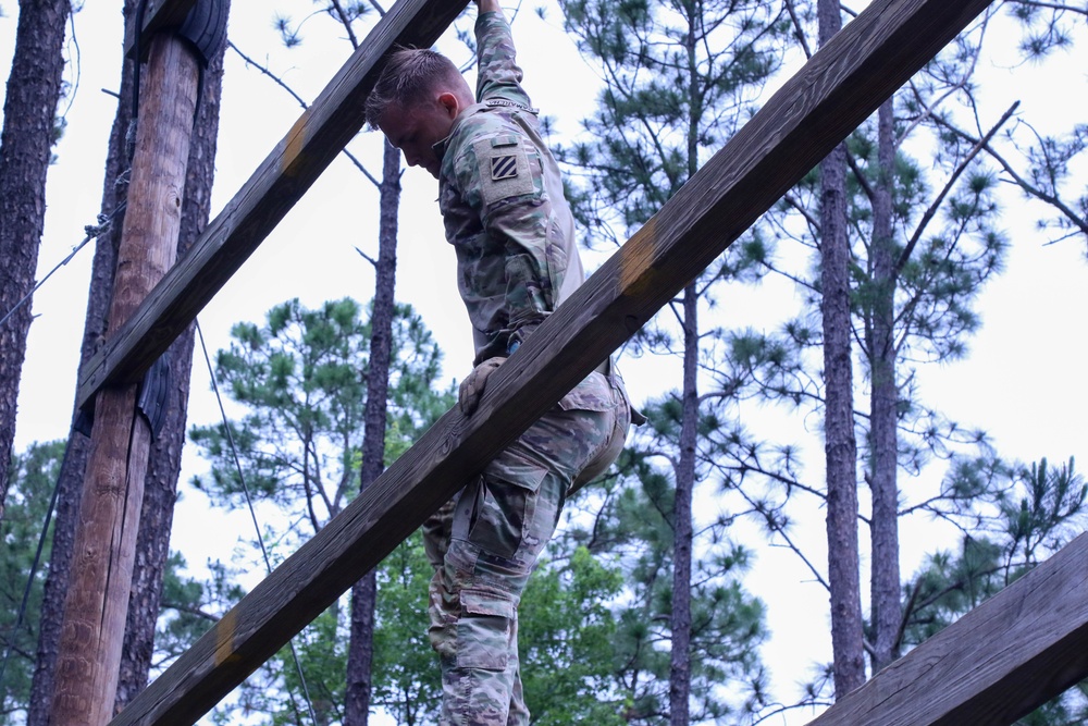 Obstacle Course: 3rd Infantry Division Best Squad Competition 2023