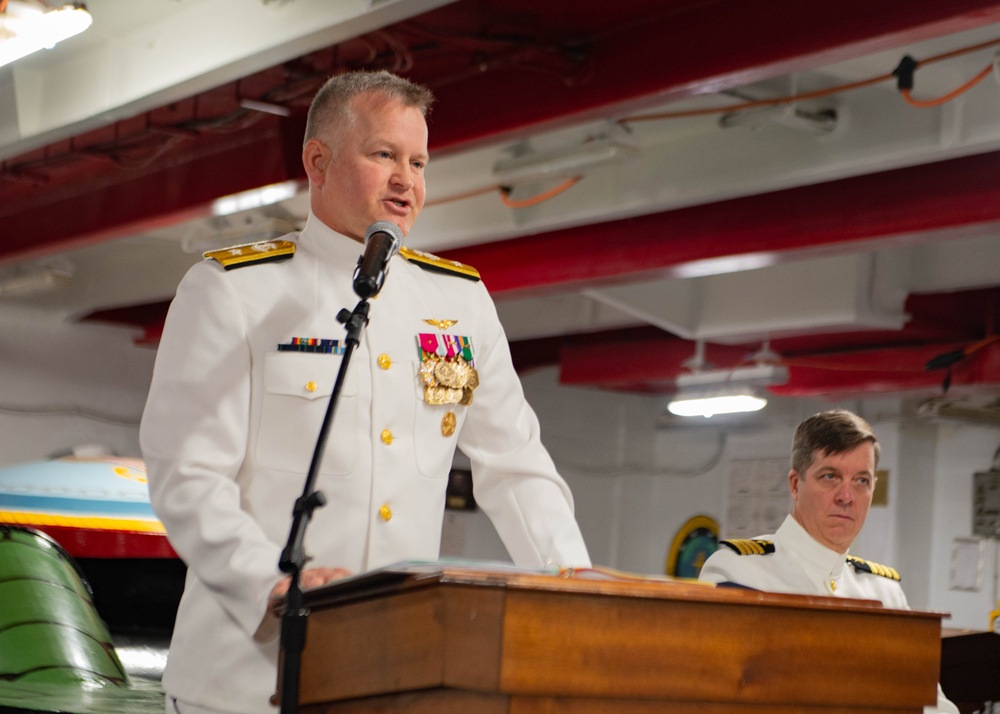 Stennis Change of Command