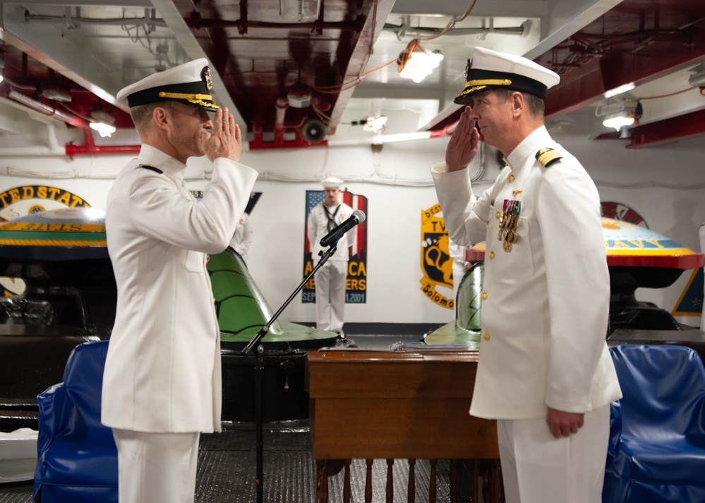 Stennis Change of Command