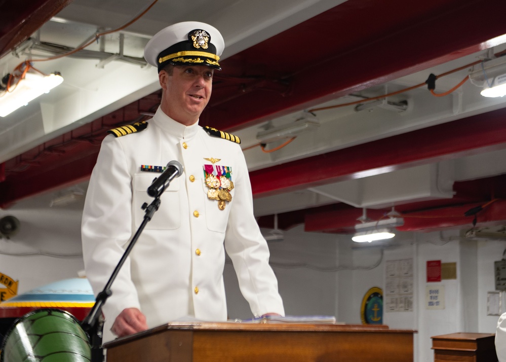 Stennis Change of Command