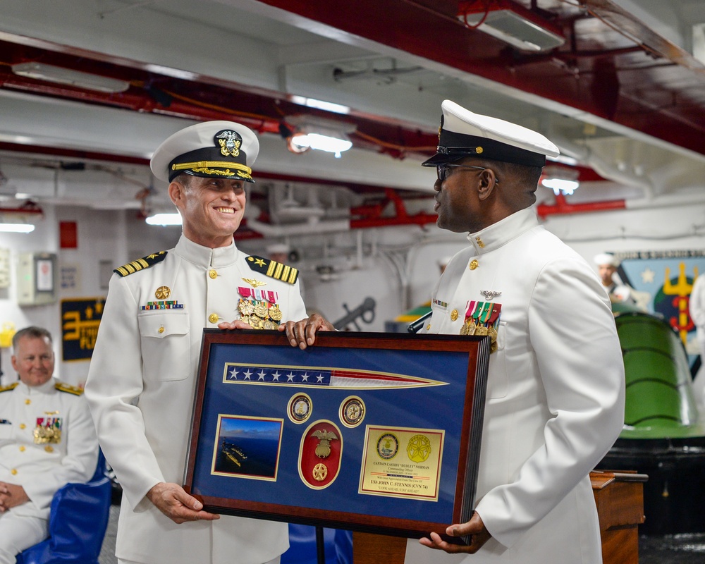 Stennis Change of Command