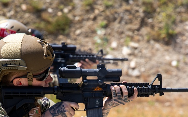 Maritime Expeditionary Security Group (MESG) 1 Training Evaluation Unit (TEU) Performs Live Fire Training