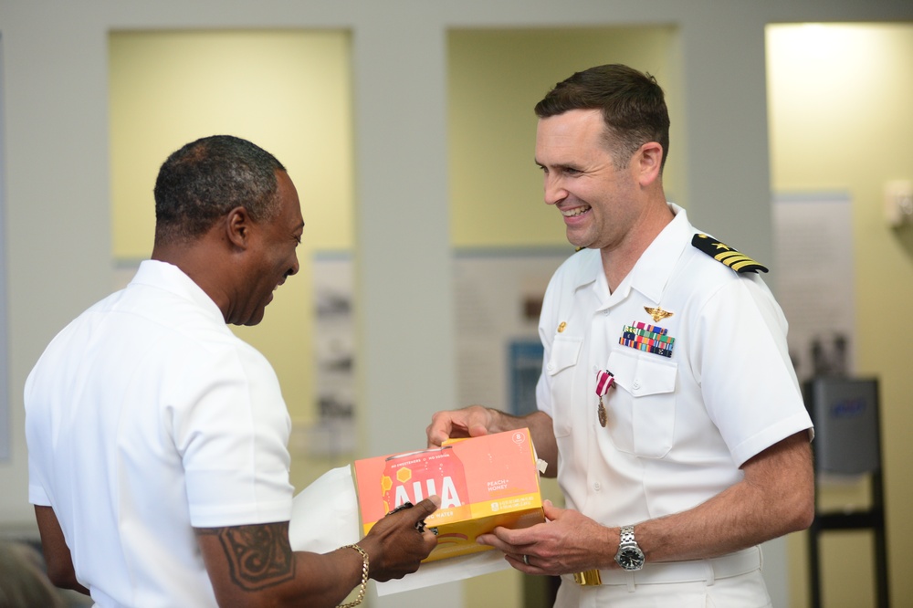 Navy's Pacific Fleet Logistics Support Squadron Holds Change of Command