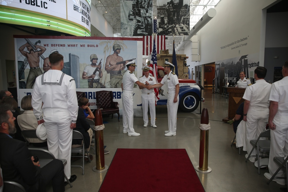 Navy's Pacific Fleet Logistics Support Squadron Holds Change of Command