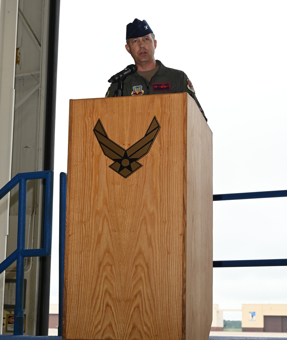 20th Attack Squadron Change of Command Ceremony