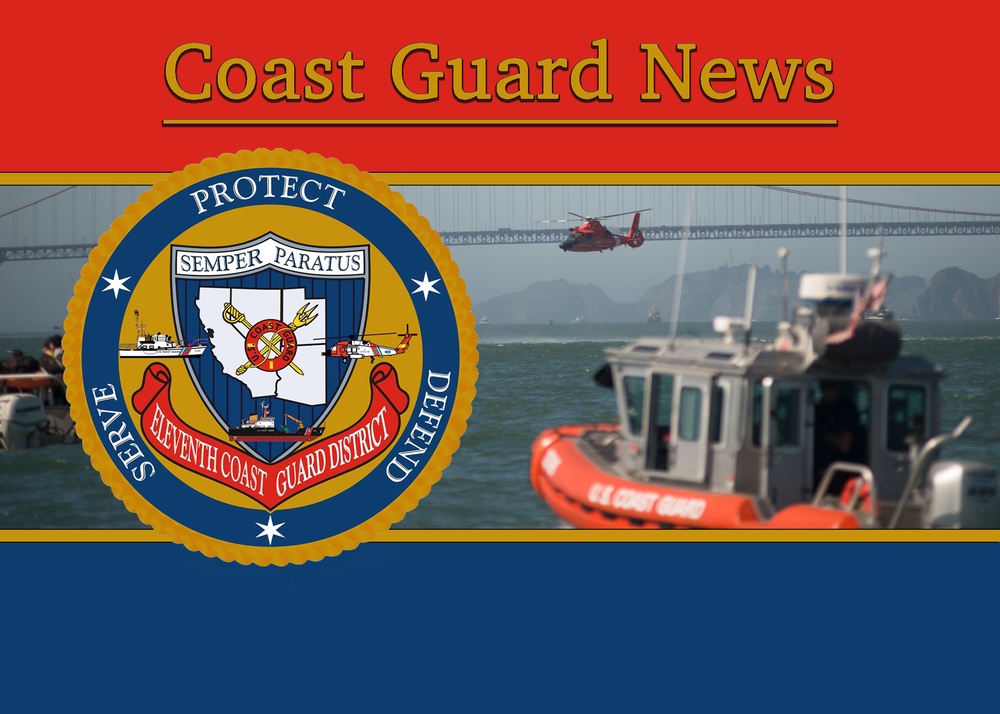 Coast Guard District 11 stock graphic