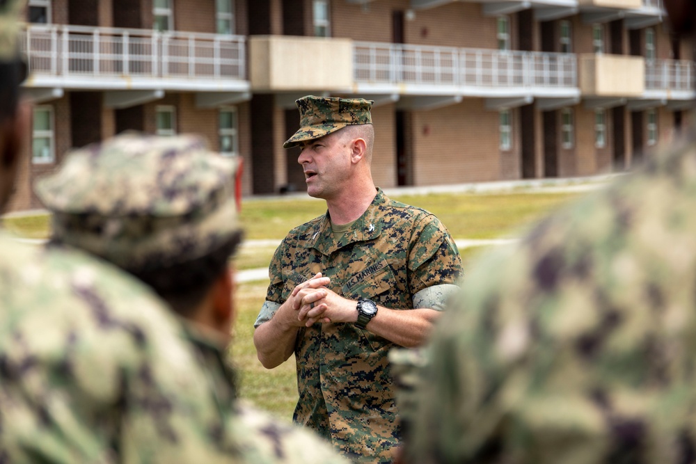 Midshipmen Arrive at Camp Lejeune for PROTRAMID