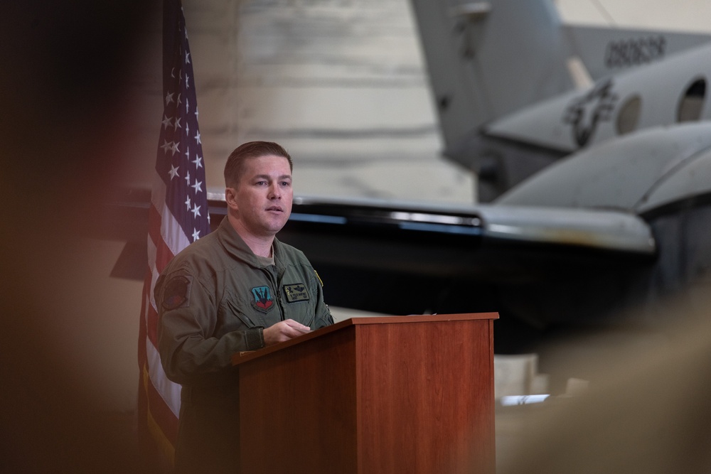 306th IS hosts remembrance ceremony for Independence 08 crew member