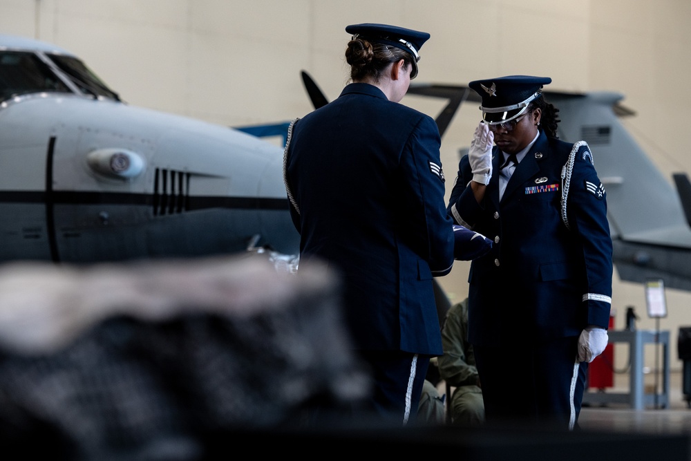 306th IS hosts remembrance ceremony for Independence 08 crew member