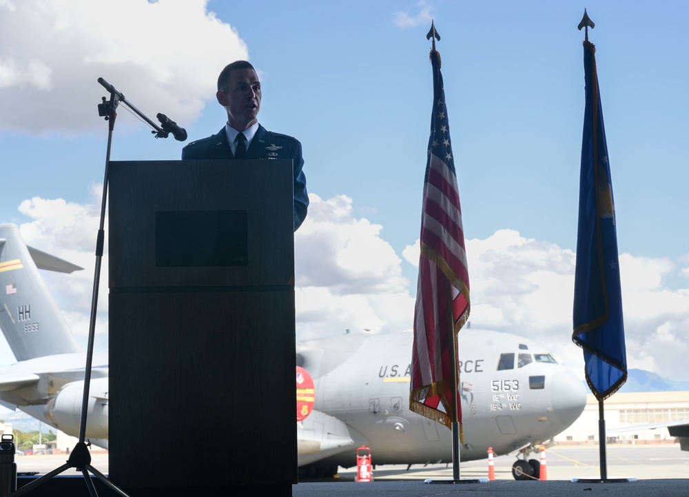 15th Operations Group change of command