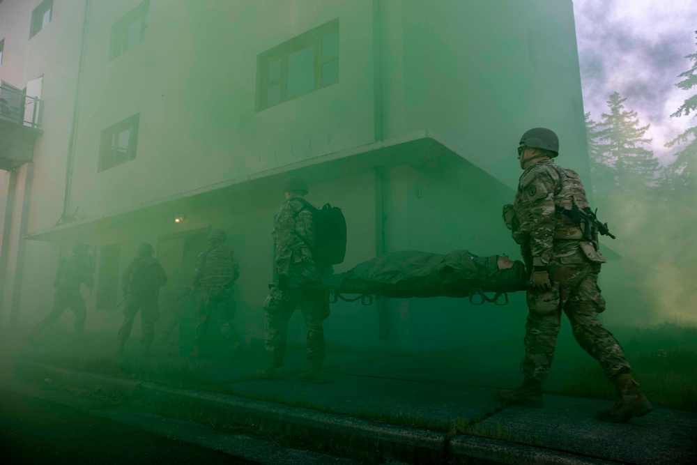 Madigan Residents conduct Capstone validation with 1st SFG(A) support